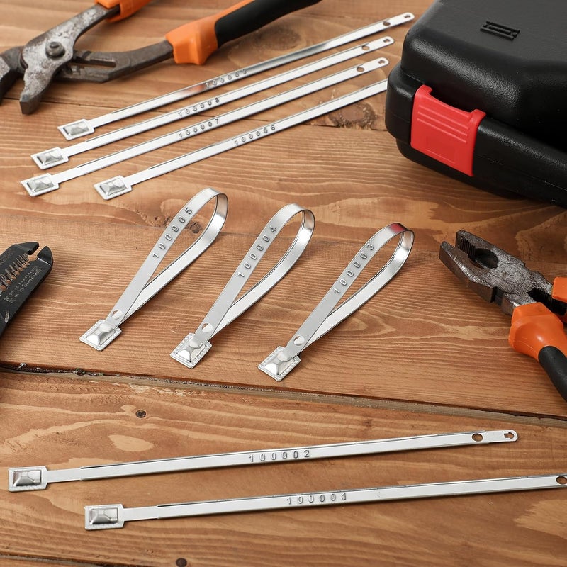 Yaocom 1000 Metal Truck Seals, Metal Trailer Steel Seals, Container Security Tamper Evident - Image 3